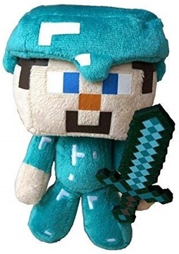 MINECRAFT STEVE ПЛЮШЕВАЯ ИГРУШКА-ТАЛИСНУТ ФИГУРКА КРИПЕРА