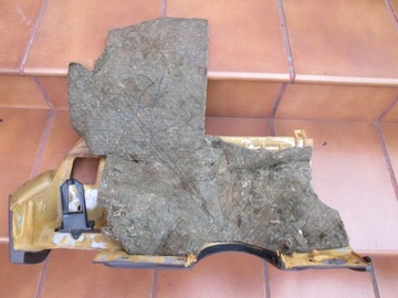 MERCEDES W124 КРЫШКА НИЖНЯЯ ЛЕВАЯ, КОРИЧНЕВАЯ