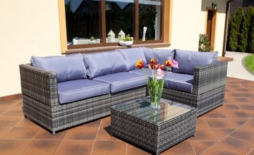 GARDEN SET техно ротанг ROMA садовая мебель