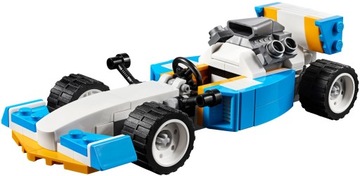 LEGO CREATOR 31072 Мощные двигатели Гоночная машина 3 в 1 Моторная лодка Формулы