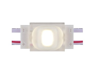 mini MODUŁ LED soczewkowy SMD 2835 12V 0,36W biały dzienny 4000K