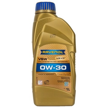 RAVENOL VSW 0W30 CleanSynto USVO 1L - syntetyczny olej silnikowy