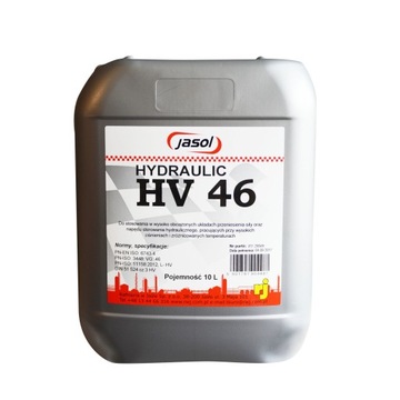OLEJ HYDRAULICZNY JASOL HV46 - - 10 litrów