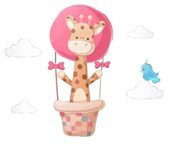 naklejki dla dzieci na ścianę balony z balonami
