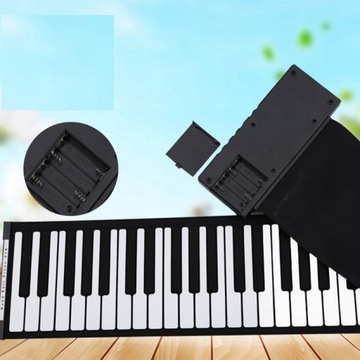 РОЛЛ ПИАНО 61 КЛЮЧ ДЛЯ ОБУЧЕНИЯ ИГРЕ НА ПИАНИНО