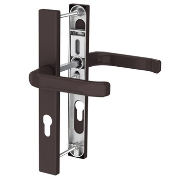 KLAMKA KLAMKI DO DRZWI PCV ALUMINIUM 85 NA WKŁADKĘ