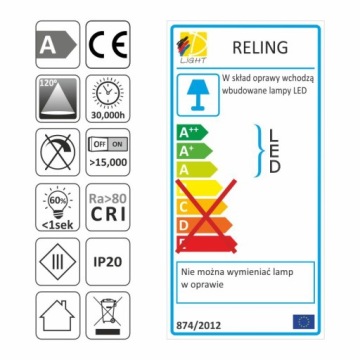 LED ROD с PIR-переключателем движения 951-1000 мм