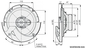 НОВЫЕ 3-ПОЛОСНЫЕ ДИНАМИКИ PIONEER TS-R1750S 250 Вт, 17 СМ