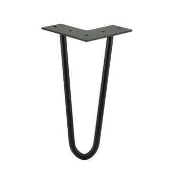 Noga metalowe nogi stołu HAIRPIN LEGS 60cm 2 pręty