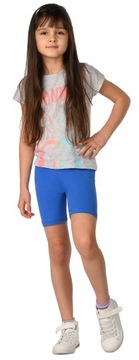 Legginsy dziecięce KOLARKI 1/2 spodenki D3 CH 152