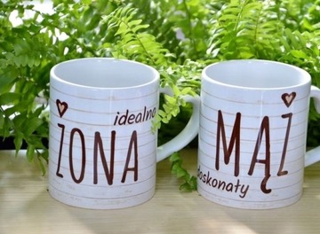 Подарок на 10, 25, 50 годовщину свадьбы Полотенца ЭКО кружки