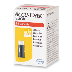 Accu-Chek FastClix, lancety, 24 sztuki