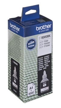 Tusz Brother BT6000BK oryginał ; 108 ml; czarny
