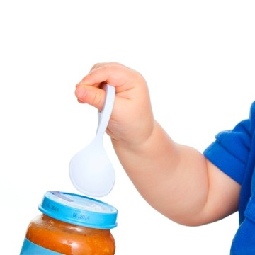 I CAN Универсальная ложка для еды, 2 шт., мягкая