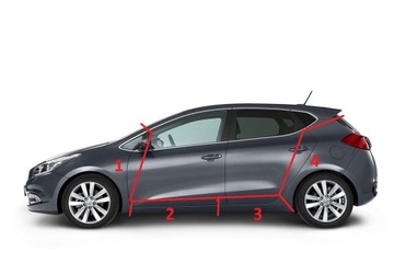 CWIARTKA PROG PROGU PRAWA LEWA KIA CEED II 12-
