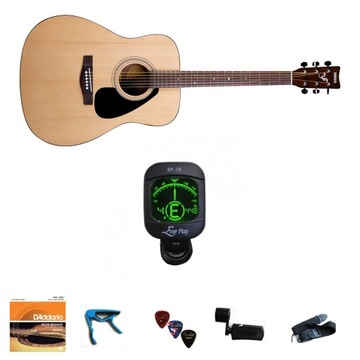 Gitara Akustyczna YAMAHA F-310 Natural Pakiet S3