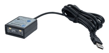 SKANER KODÓW QR AZTEC STACJONARNY PRZEWODOWY USB Virtual COM IP54 automat