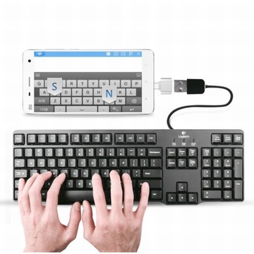 Адаптер OTG USB-C 3.1, адаптер для мыши, флешка