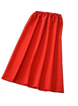 Spódnica ministrancka CZERWONA, Długość 80 cm, Wzrost 146-152