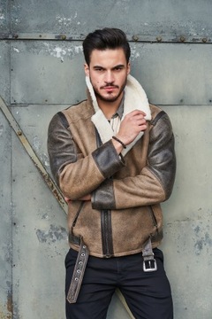 Elegancki & sportowy KOŻUCH MĘSKI r. M