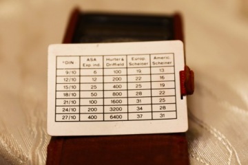 Винтажный экспонометр Gossen Sixtus 2