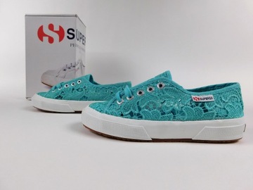 Superga trampki tenisówki Włochy 35 koronka