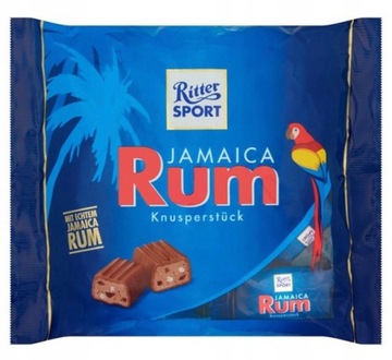 RITTER SPORT RUM BATONIKI Z ORZECHAMI Z NIEMIEC