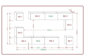 Мебель на заказ PRAGA N5 MAT 1C секция