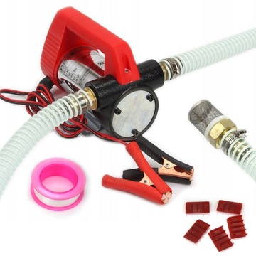 POMPA POMPKA DO OLEJU CPN PALIWA 12V/24V + WĄŻ 4M