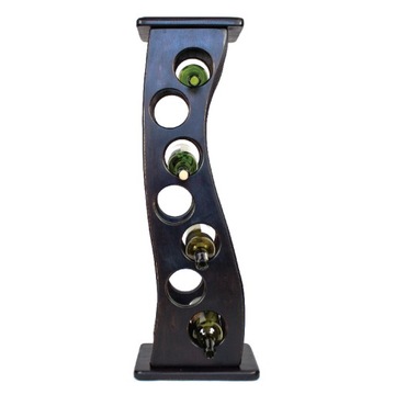 ДЕРЕВЯННАЯ полка для вина на 7 бутылок, РАЗНЫЕ ЦВЕТА