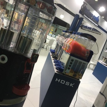 Вращающийся охладитель для напитков HOSK 3x18л
