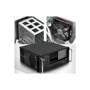 Серверный корпус Techly PC ATX Rack 19 дюймов, 4U, черный