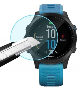 Закаленное стекло 2.5D 9H / Garmin Forerunner 945