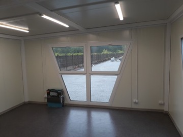 Pawilon handlowy socjalny z wc 30m2 REMO