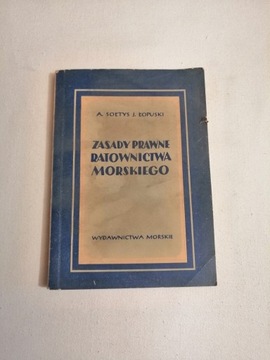 Zasady prawne ratownictwa Morskiego Sołtys