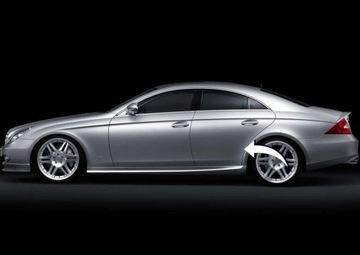 Защитная пленка на левую дверь Mercedes CLS W219 OE