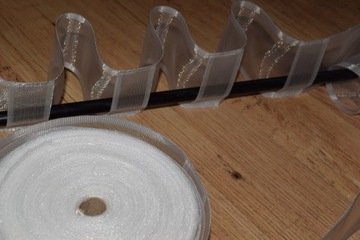 Лента из 10 -сантиметровых ветвей линии туннельной линии прозрачной ленты для штор