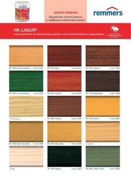 HK-Lasur Lazura PREMIUM REMMERS 10 l BIAŁY