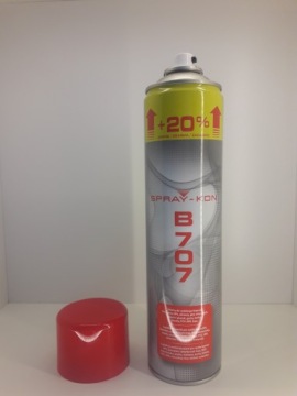 Спрей-Kon B707 600мл КОНТАКТНЫЙ КЛЕЙ-СПРЕЙ IN01