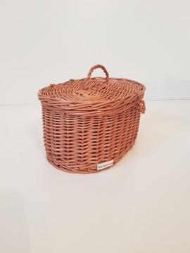 Плетеная коробка, круглая коробка, контейнер