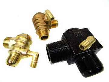 УГОЛ 1/8' угловой соединитель для обратного клапана, снятия напряжения, масляного компрессора