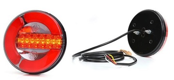 LAMPA TYLNA LED PRZYCZEPY LAWETY 12/24V LAMPA LED