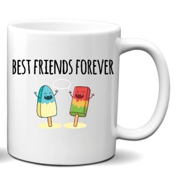 Kubek 300ml Best Friends Forever by JetJet v12