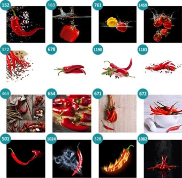 Стеклянная панель для кухни, закаленное стекло 60х75.