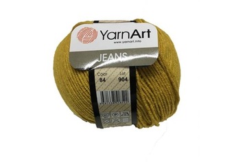 Włóczka YarnArt JEANS 50g/160m c.84 miodowy