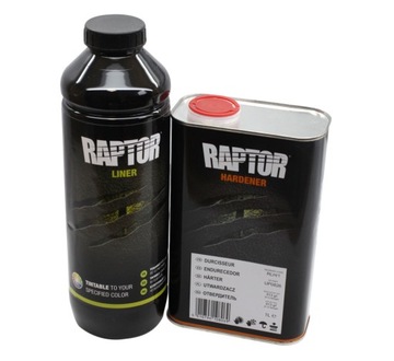 ŚRODEK OCHRONNY RAPTOR U-POL 1L + FARBA PALETA RAL