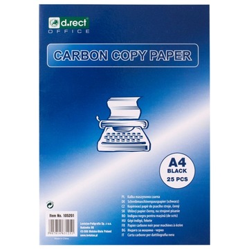 D.RECT ​​A4 ЧЕРНЫЙ 25 листов