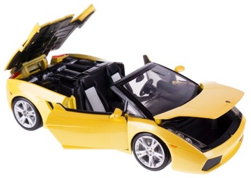 LAMBORGHINI GALLARDO MODEL METALOWY BBURAGO 1:18