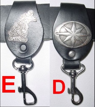 ПЕТЛЯ С ДЕКОРАЦИЕЙ для ремня из НАТУРАЛЬНОЙ КОЖИ