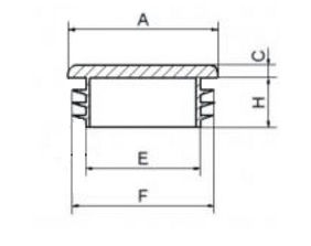 fi 16 ЗАГЛУШКИ ДЛЯ ТРУБ 20 шт.